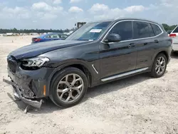 Salvage cars for sale from Copart Houston, TX: 2022 BMW X3 SDRIVE30I