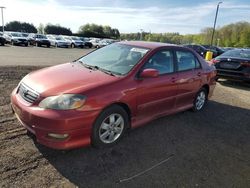 Salvage cars for sale from Copart East Granby, CT: 2005 Toyota Corolla CE