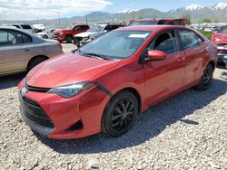 Toyota Corolla l salvage cars for sale: 2017 Toyota Corolla L