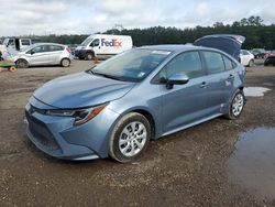 Salvage cars for sale from Copart Greenwell Springs, LA: 2020 Toyota Corolla LE