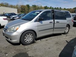 Salvage cars for sale from Copart Exeter, RI: 2006 Honda Odyssey LX