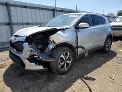 Salvage cars for sale at Lansing, MI auction: 2020 KIA Sportage LX
