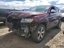 Salvage SUVs for sale at auction: 2016 Jeep Grand Cherokee Limited