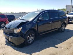 Salvage cars for sale from Copart Fredericksburg, VA: 2013 Honda Odyssey EXL