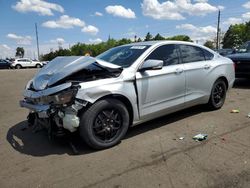 Chevrolet Impala salvage cars for sale: 2016 Chevrolet Impala LT