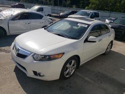 Salvage cars for sale at Savannah, GA auction: 2012 Acura TSX Tech