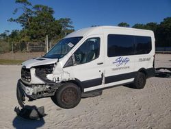 Salvage cars for sale at Fort Pierce, FL auction: 2019 Ford Transit T-150