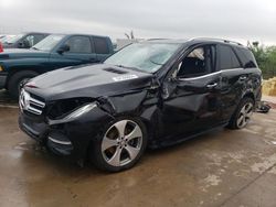 Salvage cars for sale at Grand Prairie, TX auction: 2017 Mercedes-Benz GLE 350 4matic