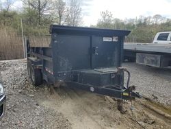 Salvage trucks for sale at Northfield, OH auction: 2021 Quality Trailer
