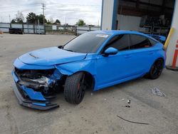 Honda salvage cars for sale: 2024 Honda Civic TYPE-R