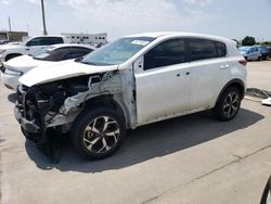 Salvage cars for sale at Grand Prairie, TX auction: 2020 KIA Sportage LX