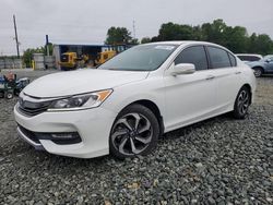 Salvage cars for sale from Copart Mebane, NC: 2016 Honda Accord EXL
