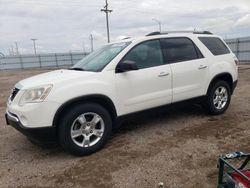 GMC Acadia sle Vehiculos salvage en venta: 2011 GMC Acadia SLE