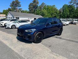 Salvage cars for sale at North Billerica, MA auction: 2020 BMW X5 M50I