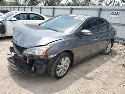 Salvage cars for sale at Riverview, FL auction: 2015 Nissan Sentra S