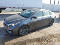 Salvage cars for sale at Van Nuys, CA auction: 2021 KIA Forte GT Line