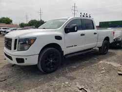 Salvage cars for sale from Copart Columbus, OH: 2018 Nissan Titan XD SL
