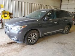 Salvage cars for sale at Abilene, TX auction: 2014 Infiniti QX60