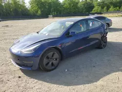 Tesla Vehiculos salvage en venta: 2022 Tesla Model 3