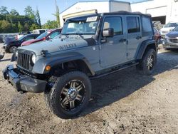 Salvage cars for sale at Savannah, GA auction: 2015 Jeep Wrangler Unlimited Sport