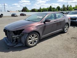 Salvage cars for sale at Portland, OR auction: 2012 KIA Optima EX