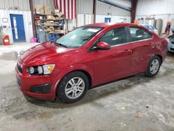 Chevrolet Sonic lt salvage cars for sale: 2012 Chevrolet Sonic LT