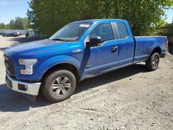 Salvage trucks for sale at Arlington, WA auction: 2017 Ford F150 Super Cab