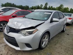 Toyota Corolla L salvage cars for sale: 2014 Toyota Corolla L