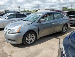 Salvage cars for sale at Chicago Heights, IL auction: 2013 Nissan Sentra S