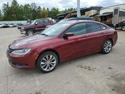 Salvage cars for sale from Copart Eldridge, IA: 2015 Chrysler 200 S