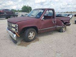 Salvage cars for sale at Haslet, TX auction: 1990 GMC Sierra C1500