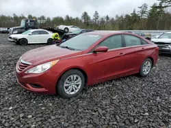 Salvage cars for sale at Windham, ME auction: 2012 Hyundai Sonata GLS