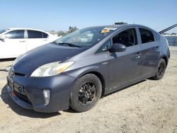 Salvage cars for sale at Antelope, CA auction: 2014 Toyota Prius