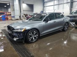 Salvage cars for sale at Ham Lake, MN auction: 2019 Volvo S60 T8 R-Design