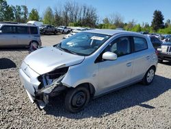 Salvage cars for sale at Portland, OR auction: 2015 Mitsubishi Mirage DE