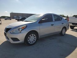 Salvage cars for sale from Copart Wilmer, TX: 2015 Nissan Versa S