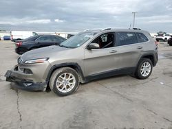 Jeep Cherokee Latitude salvage cars for sale: 2017 Jeep Cherokee Latitude