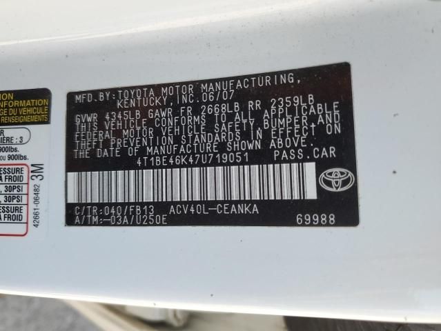 2007 Toyota Camry CE