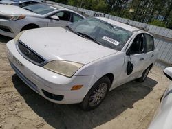 Salvage cars for sale at Seaford, DE auction: 2006 Ford Focus ZX4