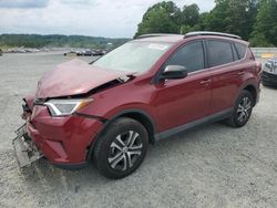 Salvage cars for sale at Concord, NC auction: 2018 Toyota Rav4 LE