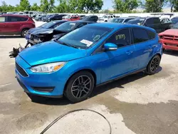 Salvage cars for sale at Bridgeton, MO auction: 2015 Ford Focus SE