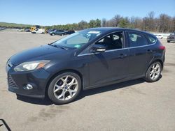 Salvage cars for sale from Copart Brookhaven, NY: 2014 Ford Focus Titanium