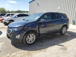 Salvage cars for sale at Franklin, WI auction: 2019 Chevrolet Equinox LT