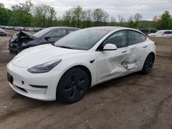 Salvage cars for sale at Marlboro, NY auction: 2022 Tesla Model 3