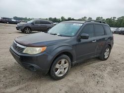 Salvage cars for sale at Houston, TX auction: 2009 Subaru Forester 2.5X Limited