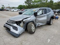 Jeep Compass Latitude lux salvage cars for sale: 2022 Jeep Compass Latitude LUX