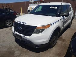 Ford Vehiculos salvage en venta: 2014 Ford Explorer Police Interceptor