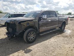 Salvage cars for sale at Kansas City, KS auction: 2019 Nissan Titan XD SL