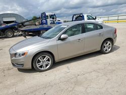 Salvage cars for sale at Wichita, KS auction: 2015 Volvo S60 Platinum