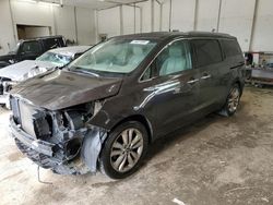 KIA Sedona salvage cars for sale: 2015 KIA Sedona SXL